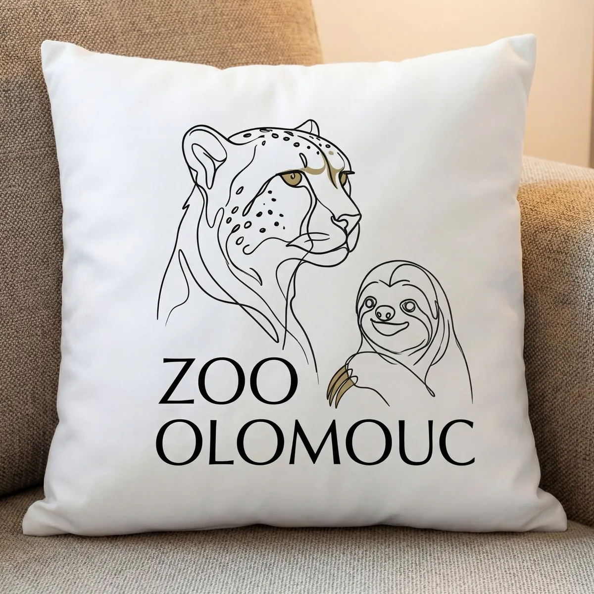 Polštář Zoo Olomouc – motiv 2