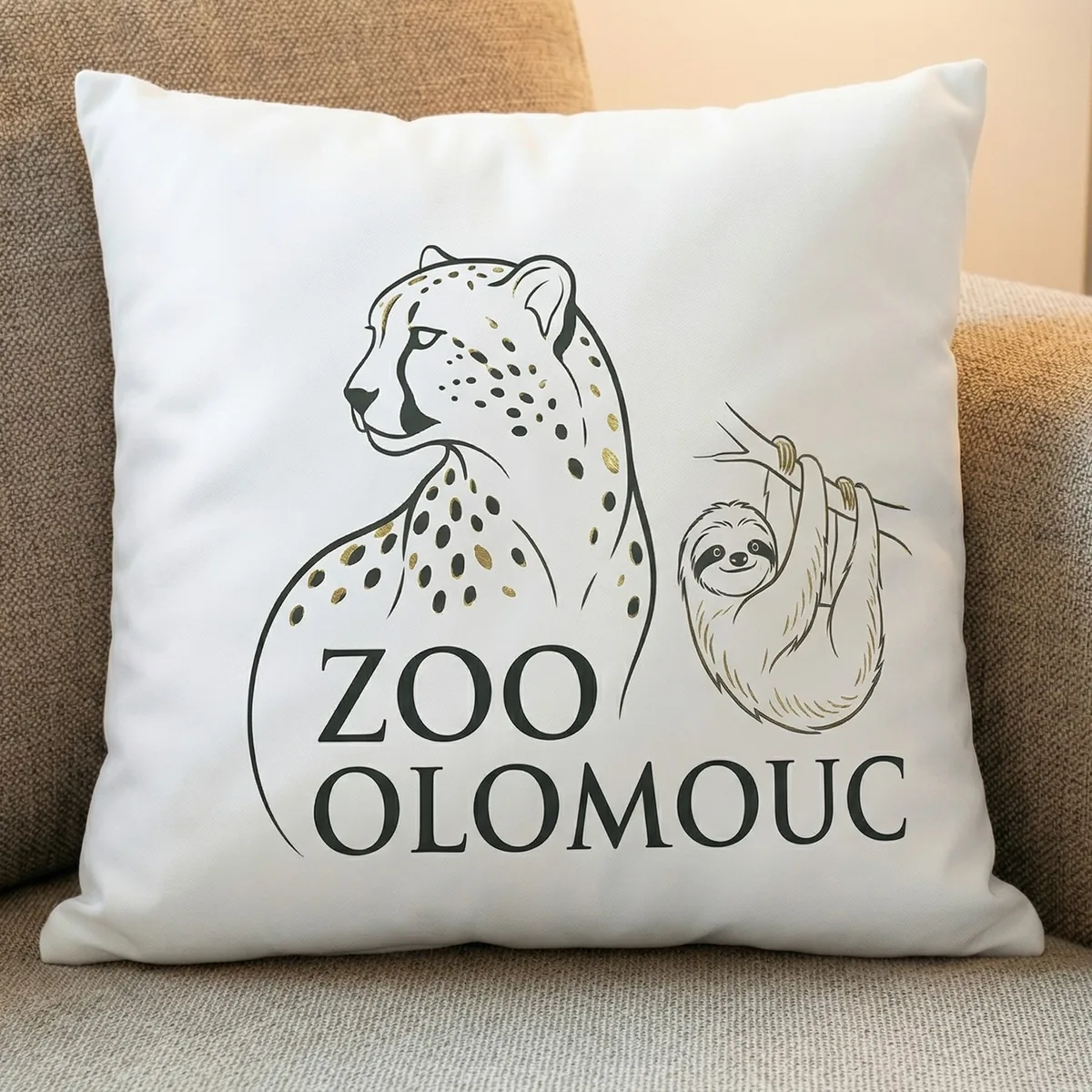 Polštář Zoo Olomouc – motiv 3